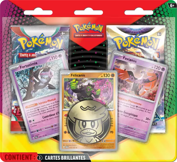 Pok�mon : Pack 2 Boosters Mars 2025 (Blister)
