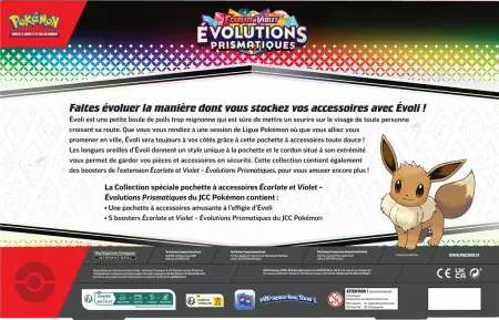 Pokemon 8.5 : Evolutions Prismatiques - Coffret Accessoires (Collection spéciale)