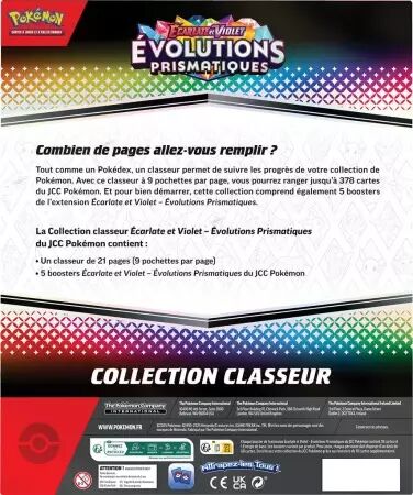 Pokemon 8.5 : Evolutions Prismatiques - Coffret Portfolio