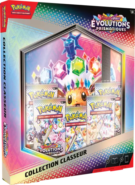 Pokemon 8.5 : Evolutions Prismatiques - Coffret Portfolio