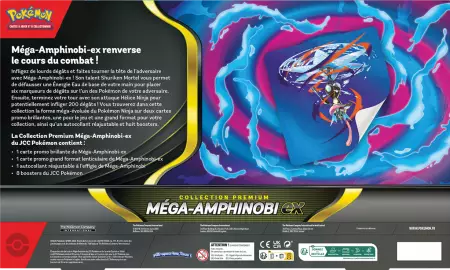 Pok&eacute;mon Coffret � Collection Premium M&eacute;ga-Amphinobi-ex