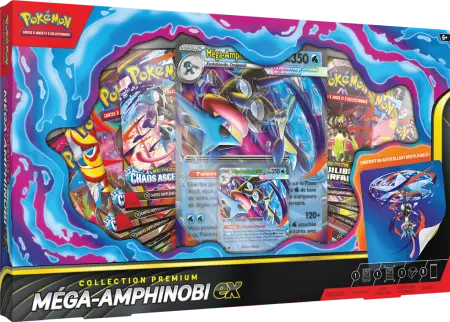 Pok&eacute;mon Coffret � Collection Premium M&eacute;ga-Amphinobi-ex