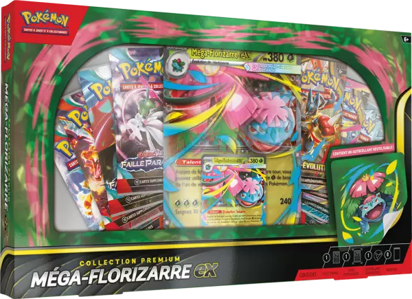 Pok�mon Coffret Collection Premium M�ga-Florizarre Ex FR - novembre 2025
