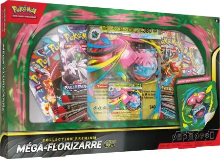 Pokémon Coffret Collection Premium Méga-Florizarre Ex FR - novembre 2025