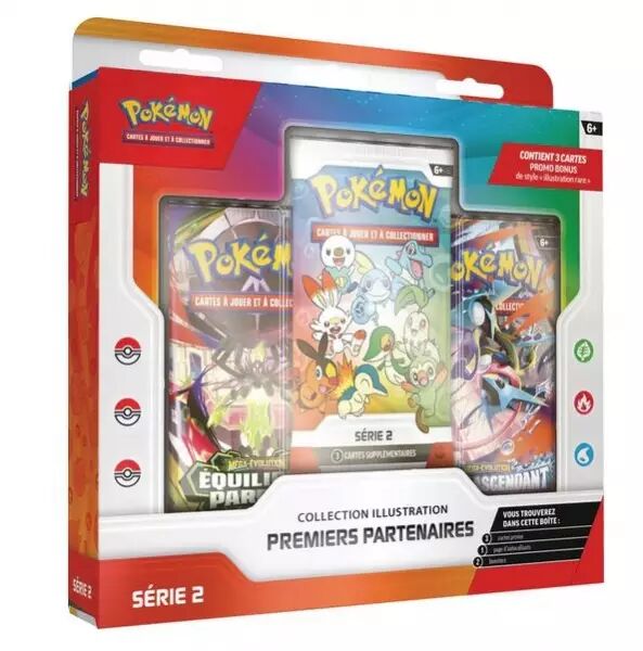 Pokemon Coffret ex Juin Start 2 (3 boosters)
