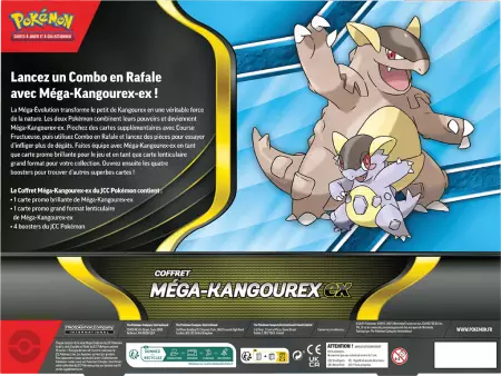 Pokémon Coffret Méga-Kangourex-Ex FR - Novembre 2025