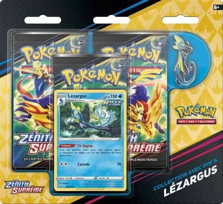 Pokémon EB12.5 : 3 Boosters + Pin\'s (Blister)