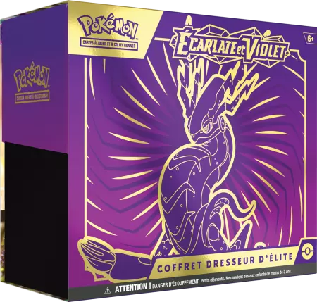 Pokémon EV01 : Coffret Dresseur d\'Élite Écarlate et Violet