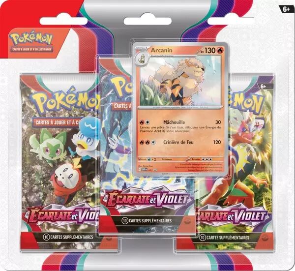 Pokemon EV01 : Tripack �carlate Violet