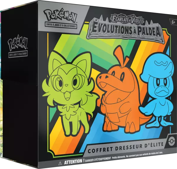 Pok�mon EV02 : Coffret Dresseur d\'�lite �carlate et Violet �volution � Pald�a