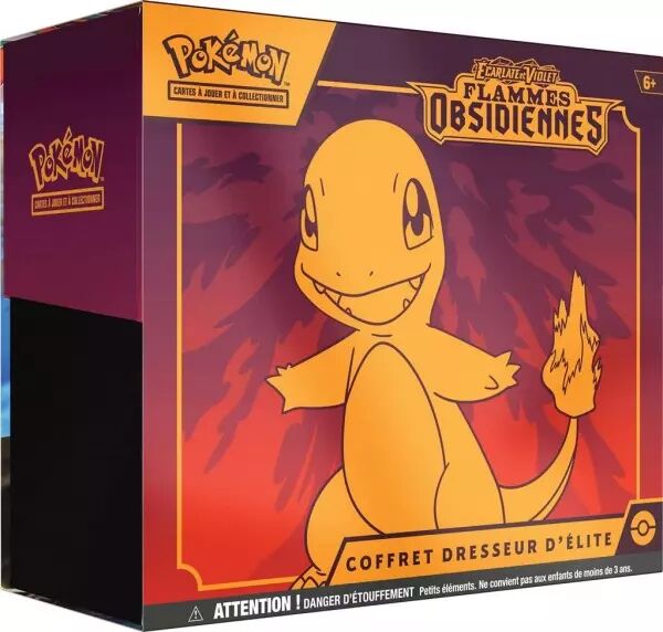 Pokemon EV03 : Flammes Obsidiennes - Coffret Dresseur d\'�lite (ETB)
