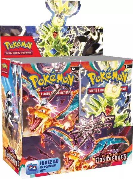 Pokemon EV03 - Flammes Obsidiennes Bo�te de 36 Boosters FR