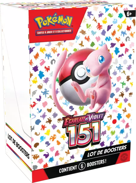 Pokemon EV03.5 - �carlate et Violet 151 - Bundle 6 boosters