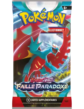 Pokemon EV04 : Booster Écarlate et Violet Faille Paradoxe