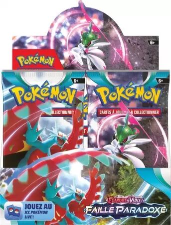 	Pokemon EV04 : Display de 36 Boosters Écarlate et Violet Faille Paradoxe (FR)