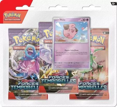 Pokemon EV05 : Pack 3 Boosters Forces Temporelles