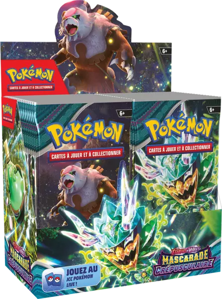 Pokemon EV06 - Display 24 Boosters �carlate et Violet Mascarade Cr�pusculaire (fr)