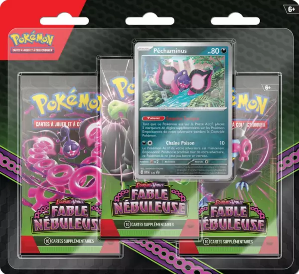 Pokemon EV06.5 : Fable N�buleuse - Pack 3 boosters (Tripack)