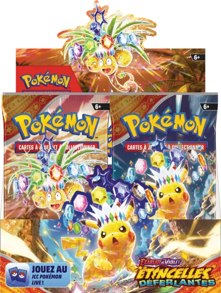  Pokemon EV08 : Display 36 x Boosterx �carlate et Violet Etincelles D�ferlantes 