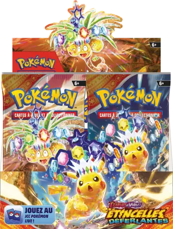  Pokemon EV08 : Display 36 x Boosterx Écarlate et Violet Etincelles Déferlantes 