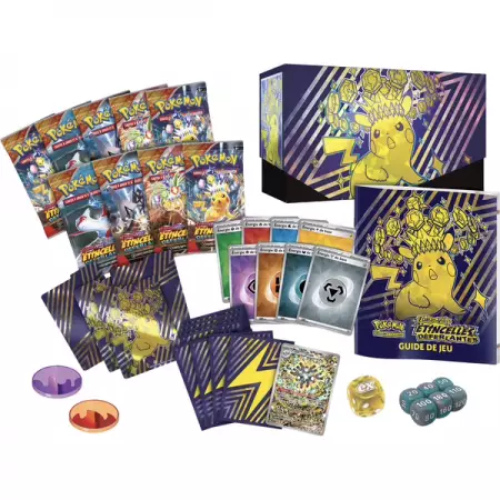 Pokemon EV08 : Etincelles Déferlantes - Coffret dresseur d\'élite (ETB)