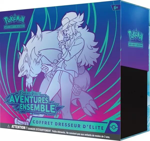 Pokemon EV09 : Coffret dresseur d\'�lite (ETB) �carlate et Violet Aventures Ensemble (fr)