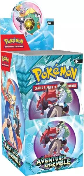 Pok�mon EV09 : Demi Display de 18 boosters - Aventures Ensemble 