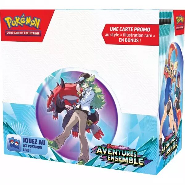 Pok�mon EV09 : Display de 36 boosters (avec carte promo) - Aventures Ensemble 