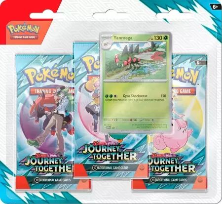 Pokemon EV09 : Pack 3 Boosters Écarlate et Violet Aventures Ensemble (fr)