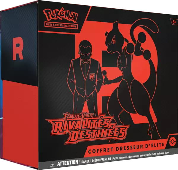 Pokemon EV10 : Coffret dresseur d\'�lite (ETB) �carlate et Violet Rivalit�s Destin�es (fr)