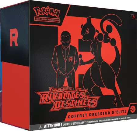 Pokemon EV10 : Coffret dresseur d\'élite (ETB) Écarlate et Violet Rivalités Destinées (fr)