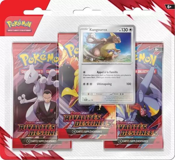 Pokemon EV10 : Pack 3 Boosters Rivalit�s Destin�es (fr)