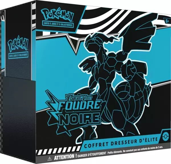 Pokemon EV10.5 : Foudre Noire & Flamme Blanche - Coffret dresseur d\'�lite (ETB) - 2 Variantes