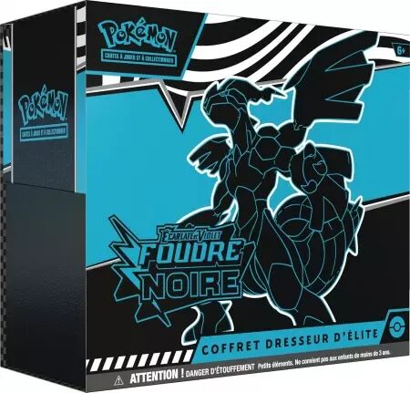 Pokemon EV10.5 : Foudre Noire & Flamme Blanche - Coffret dresseur d\'élite (ETB) - 2 Variantes