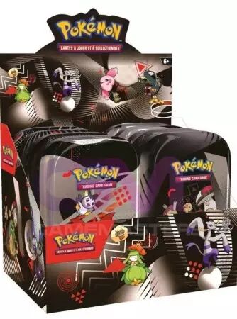 Pokemon EV10.5 : Foudre Noire & Flamme Blanche - Display Mini Tin 