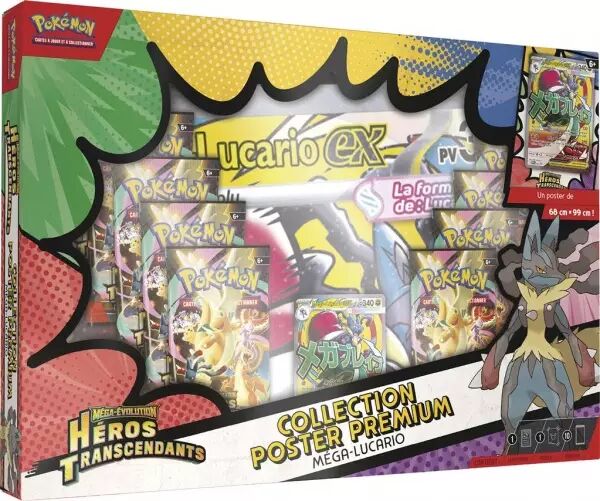 Pokemon ME02.5 : H�ros Transcendants  - Coffret Poster Premium