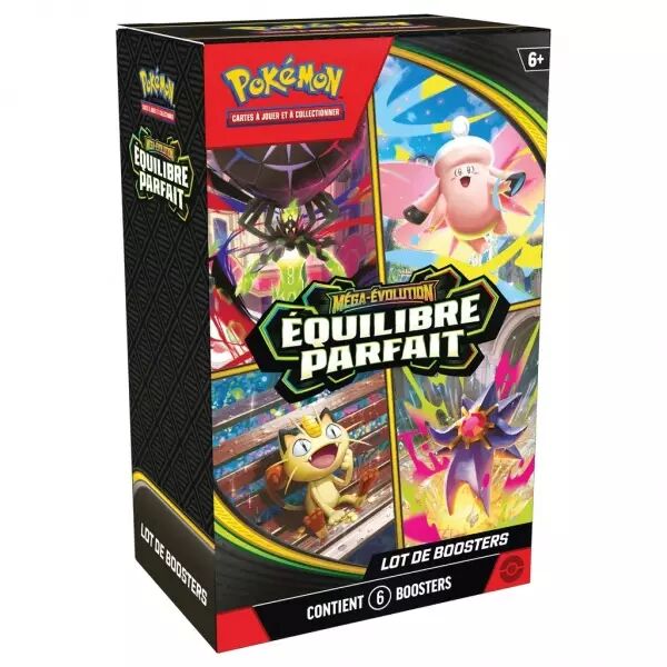 Pok�mon Mega Equilibre Parfait (ME03) : Bundle 6 Boosters fran�ais