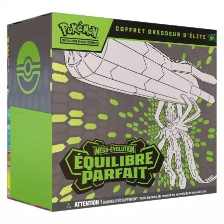 Pok&eacute;mon Mega Equilibre Parfait (ME03) : Coffret dresseur d\'&eacute;lite (ETB)