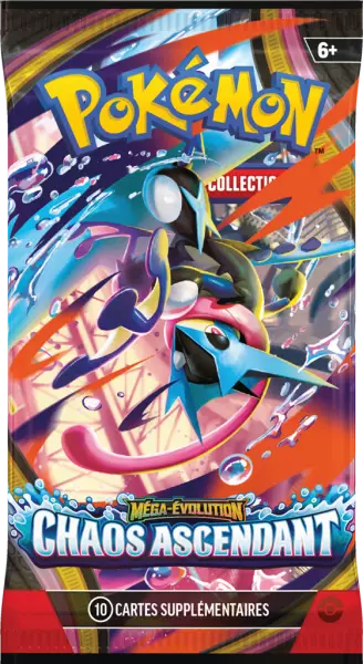 Pok�mon Mega Evolution : Chaos Ascendant (ME04) : Booster fran�ais