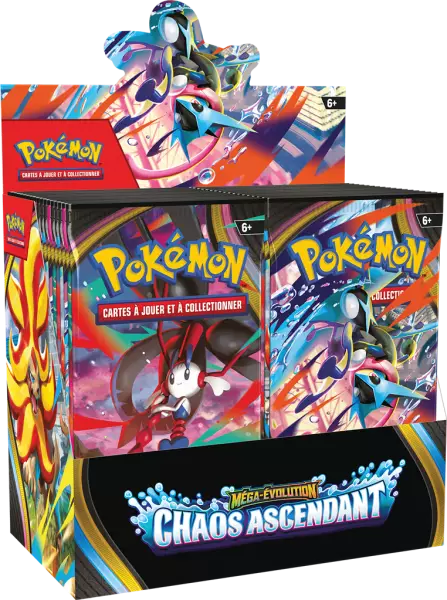 Pok�mon Mega Evolution : Chaos Ascendant (ME04) : Display 36 Booster fran�ais