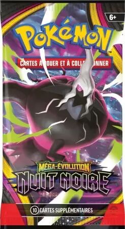 Pok&eacute;mon Mega Evolution : Nuit Noire (ME05) : Booster fran&ccedil;ais