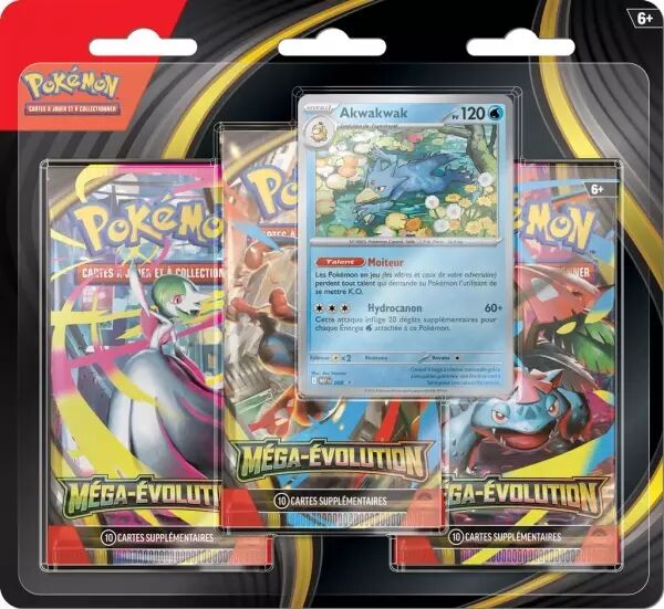 Pok�mon Mega Evolution (ME01) : Pack 3 boosters FR