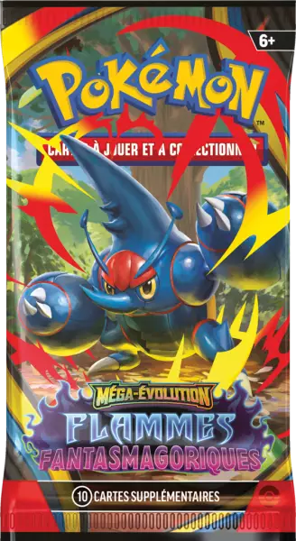 Pok�mon Mega Evolution Flammes Fantasmagoriques (ME02) : Booster fran�ais