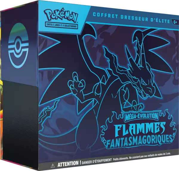 Pok�mon Mega Evolution Flammes Fantasmagoriques (ME02) : Coffret Dresseur d\'Elite (ETB)