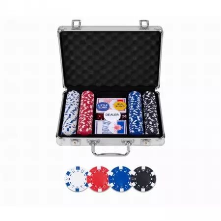 Poker - Malette metal 200 Jetons