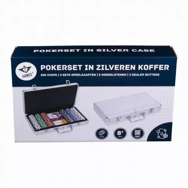 Poker - Malette metal 300 Jetons