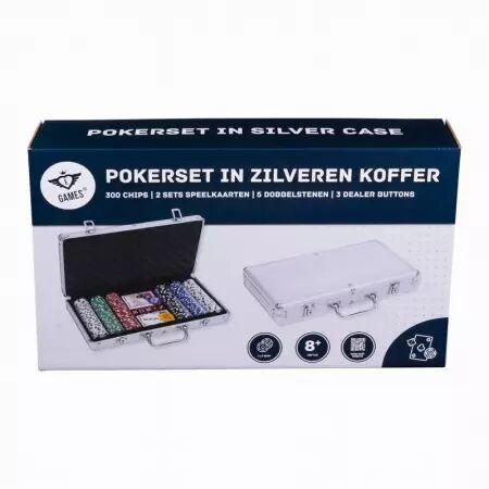 Poker - Malette metal 300 Jetons