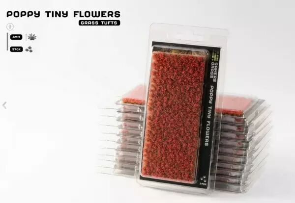 Poppy Tiny Flowers - Gamers Grass
