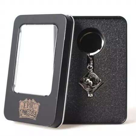 Porte clé D6 - Lot de 7 mini dés métal (5mm)