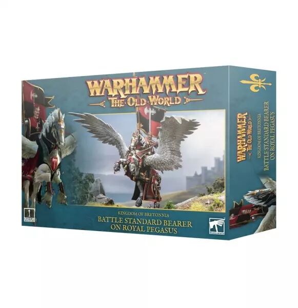 Porteur de la Grande Banni�re sur P�gase Royal - Warhammer the Old World - Games Workshop